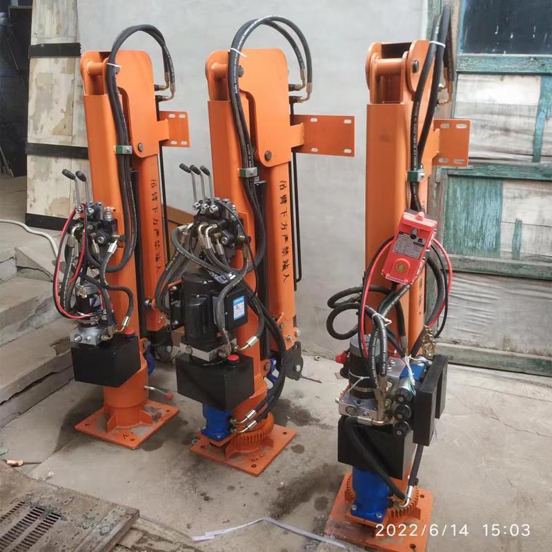 红桥区重汽蓝牌随车吊 3.2吨 国六动力强 液压驱动 农用自卸起重机